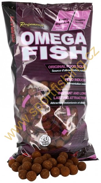 STARBAITS Boilies Omega Fish 2,5kg