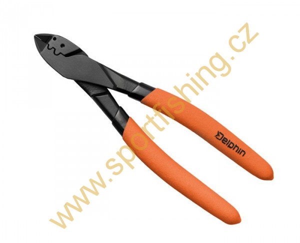 DELPHIN Kleště CRIMP+CUT - 15cm