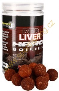 STARBAITS Red Liver Hard Boilies 200g 20mm
