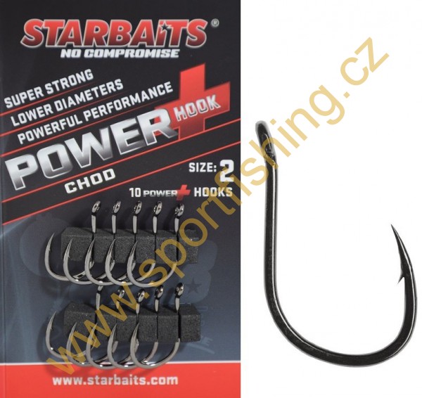 STARBAITS Háček Power Chod (10ks) č.8