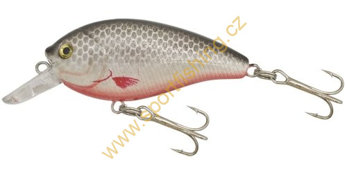 KAMASAKI WOBLER FAT 6cm Silver - Red