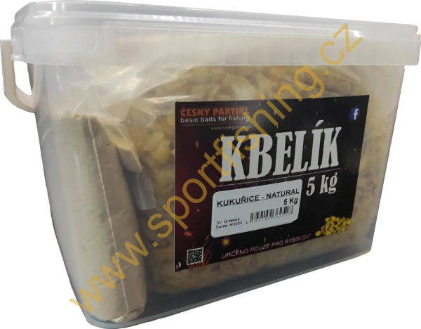 Vařená kukuřice 5kg kbelík +dárek natural 1