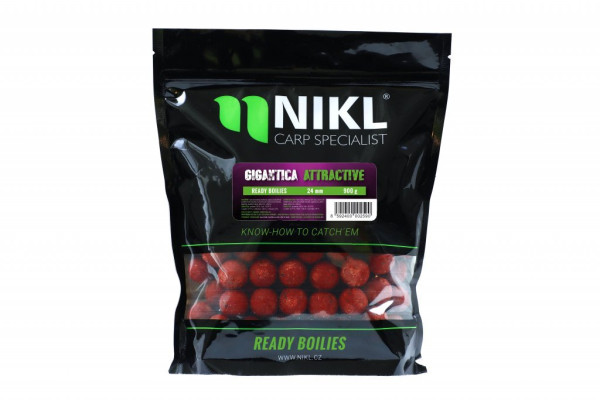 NIKL Ready boilie Gigantica ATTRACTIVE 900g