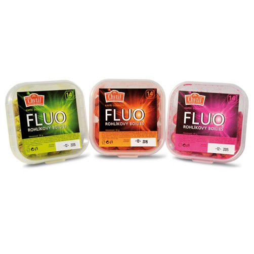Rohlíkový boilies FLUO průměr 14 mm 35 g