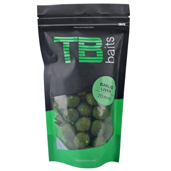 TB Baits Boilie Garlic Liver 250g 