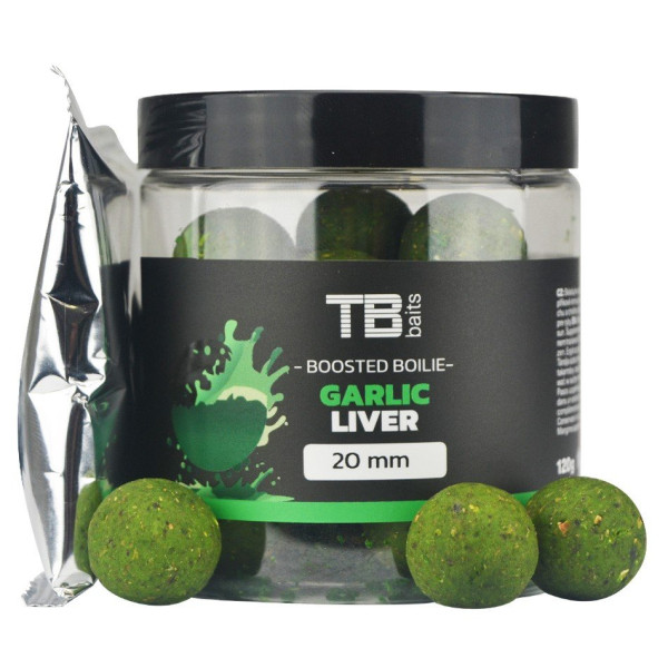TB Baits Boosterované Boilie Garlic Liver