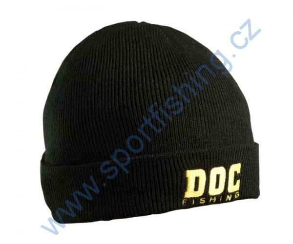 DOC Čepice - PLETENÁ™-černá
