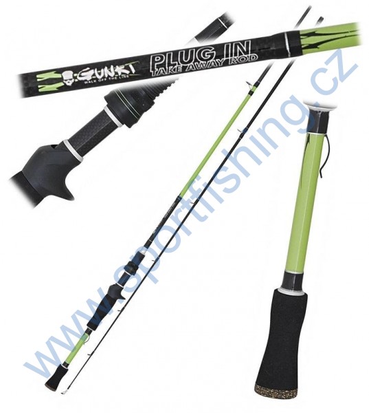 GUNKI Prut přívlačový PLUGIN S 190-MH