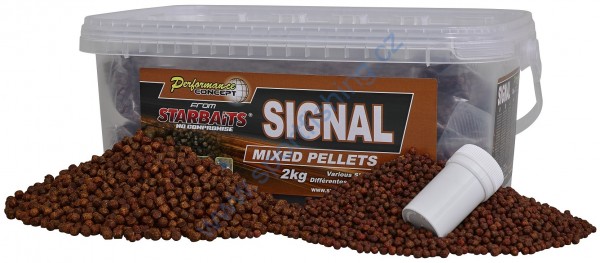 STARBAITS Pelety Mix Signal 2kg (doprodej)