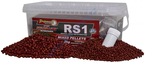 STARBAITS Pelety Mix RS1 2kg (doprodej)