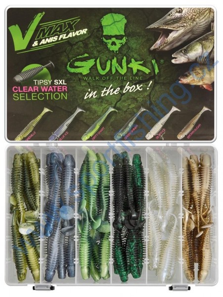 GUNKI Tipsy SXL Clear Water 1ks 7,6cm