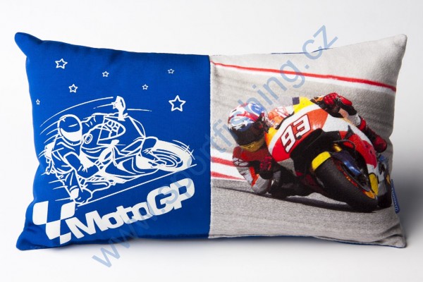 Svítící polštářek motocykl