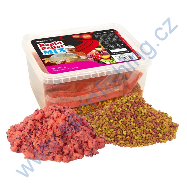 BENZAR MIX Rapid pelety 1200g Kapr/karas