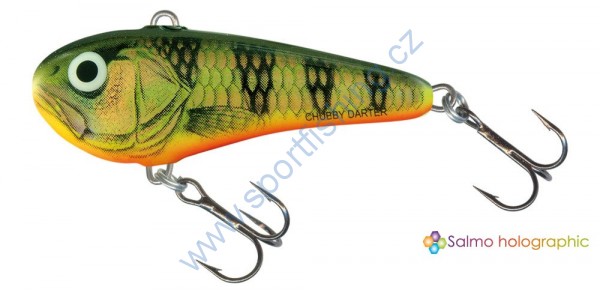 Wobler SALMO Chubby Darter 3,5cm GHP (Gold Hot Perch)