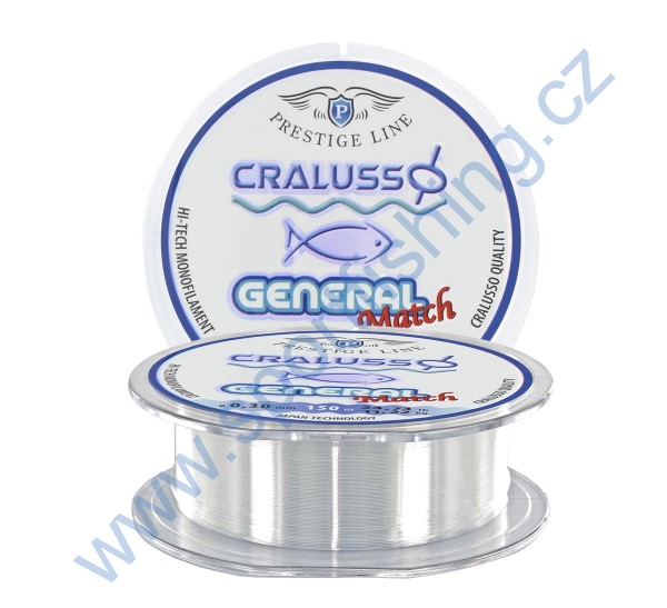 CRALUSSO GENERAL MATCH 150m pr.0,14mm 6,07lb 2,75kg