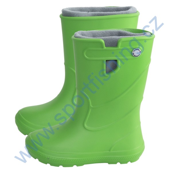 Dětské holínky JUNIOR BOOTS zelené vel.32-33