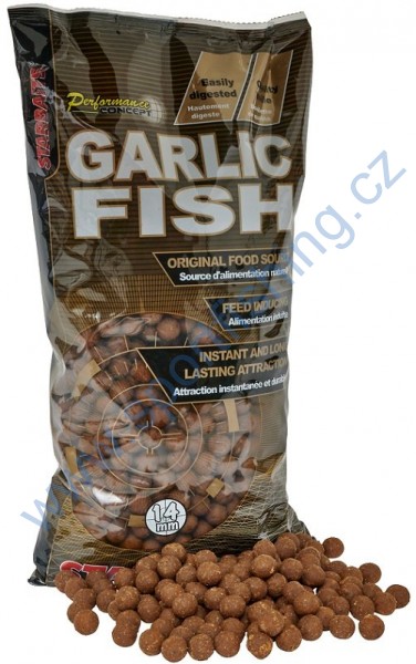 STARBAITS Boilies Garlic Fish 2,5kg 14mm