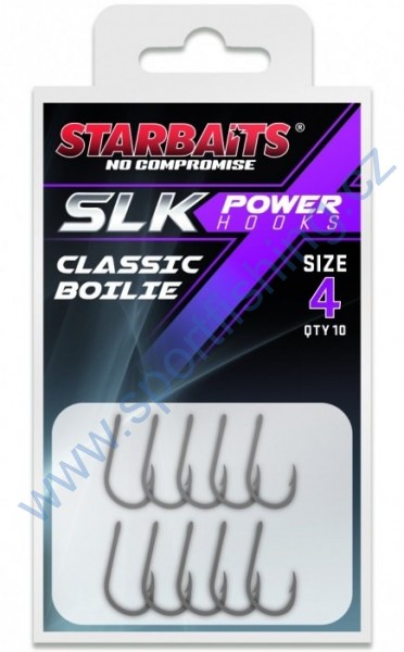 STARBAITS Háček Power Hook PTFE Classic Boilie (10 ks) č.8