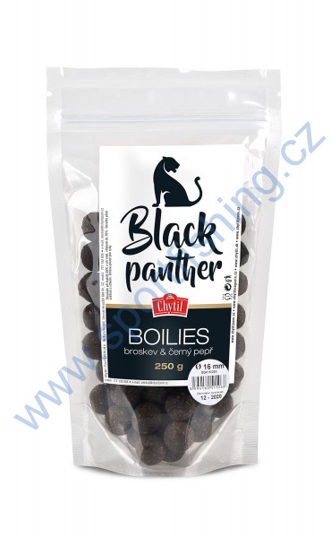 CHYTIL Boilies Black Panther BROSKEV-ČERNÝ PEPŘ 250g 16mm