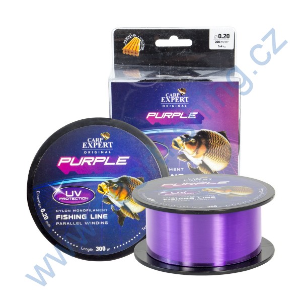 Vlasec CARP EXPERT UV PURPLE 300m 0,35mm