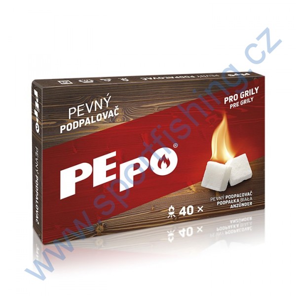 PEPO pevný podpalovač - krabička