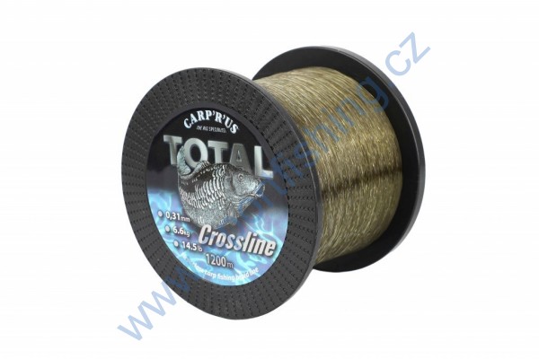 Vlasec Total Crossline – Brown Total Crossline – Brown 0,28mm; 600m; 5,8kg / 12,5b