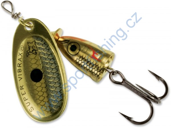 BLUE FOX rotační třpytka Vibrax Shad vel.1 4g (BFSD1GSD)