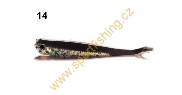 Konger Twinkey Shad 4,5cm/1ks barva 14