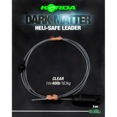 KORDA Dark Matter Leader Heli Safe 40lb 1m 3