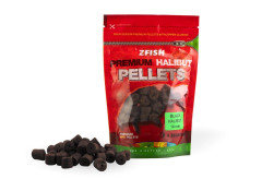 ZFISH Chytací Pelety Premium HALIBUT 14mm/200g Black Halibut