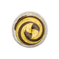 BERKLEY Těsto na pstruhy Power Bait Natural Scent Glitter Banana Boost (banán)