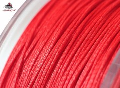 HELL-CAT Splétaná šňůra Round Braid Power Red 200m 0,80mm, 100kg