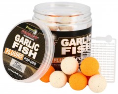 STARBAITS Pop Up Fluo Garlic Fish 80g pr.20mm
